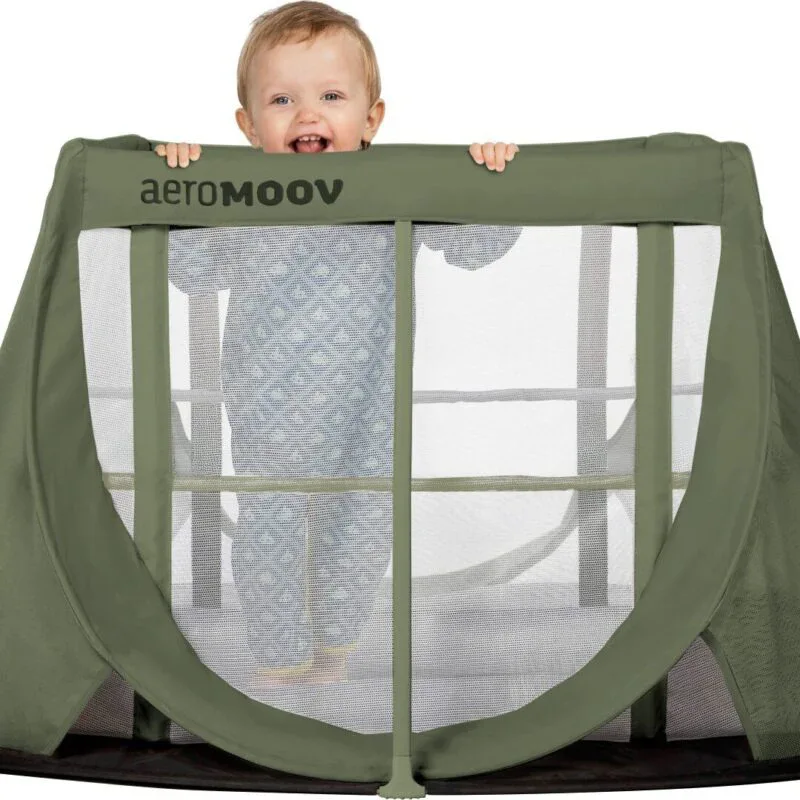 AeroMoov® Travel cot Green Moss - Image 3