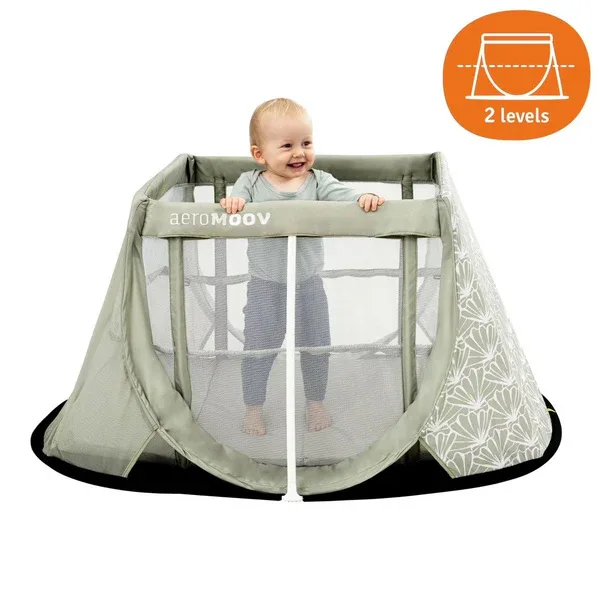 AeroMoov® Travel cot Seashell Olive - Image 3