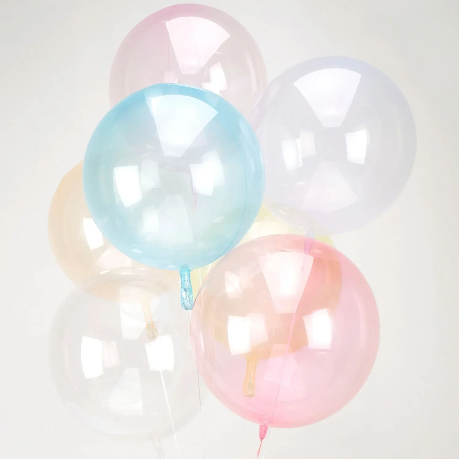 Amscan® Petite Crystal Clearz™ Foil Balloon (46 cm) Petite Blue - Image 2