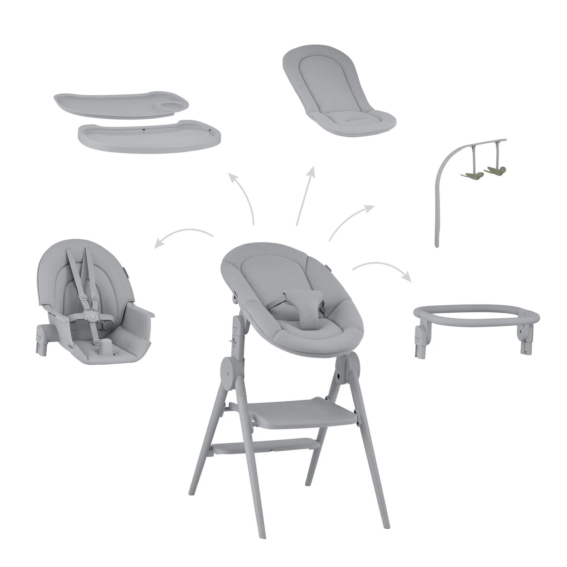 Anex® 3-in-1 High Chair Ozy Shade - Image 2