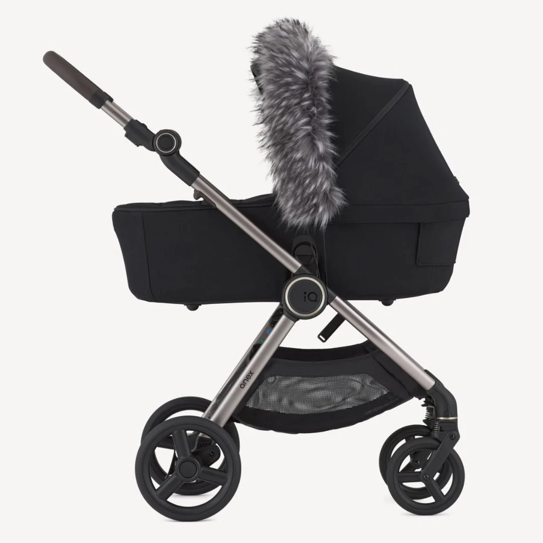 Anex® Dodatek za voziček umetno krzno Fur Black - Image 3