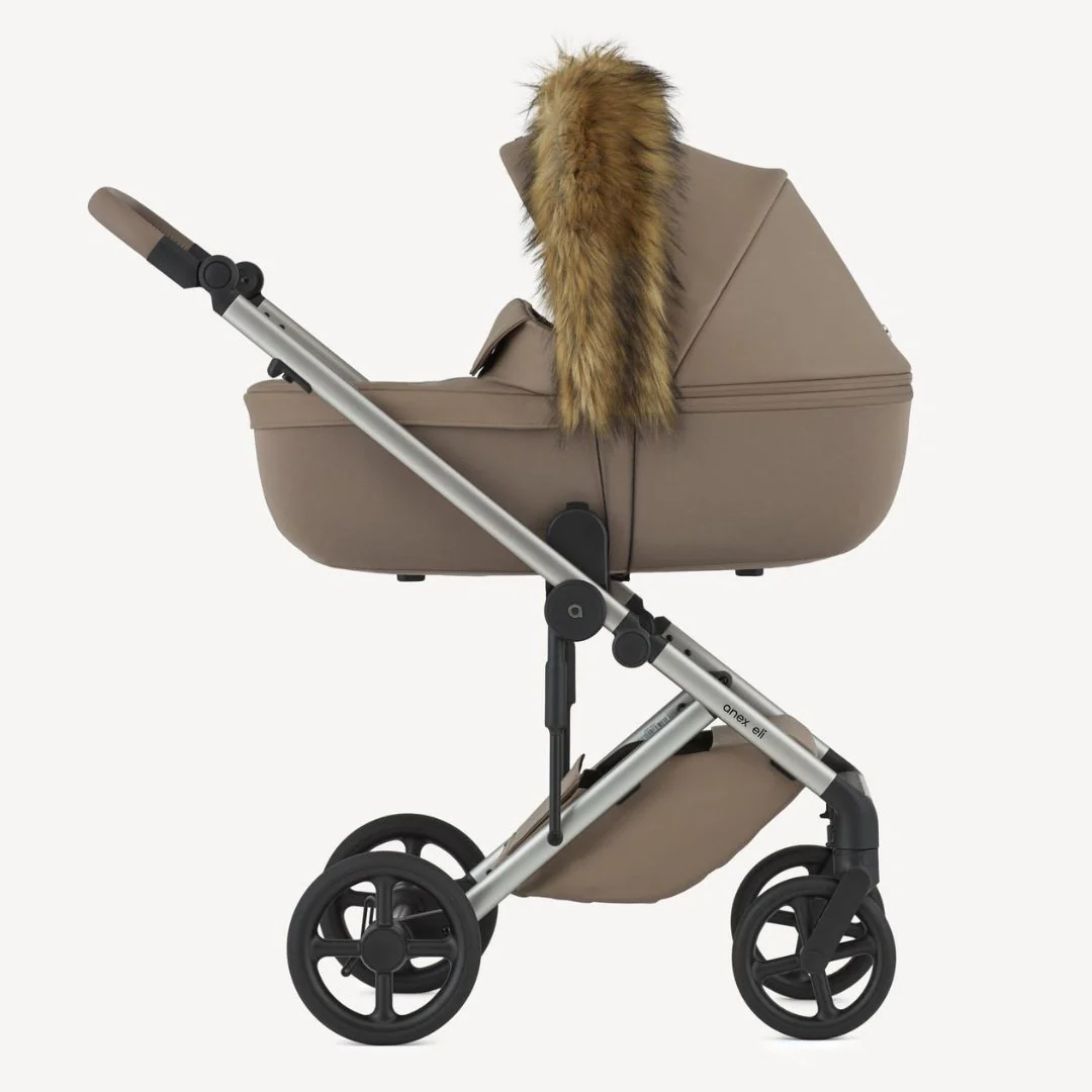 Anex® Dodatek za voziček umetno krzno Fur Brown - Image 2