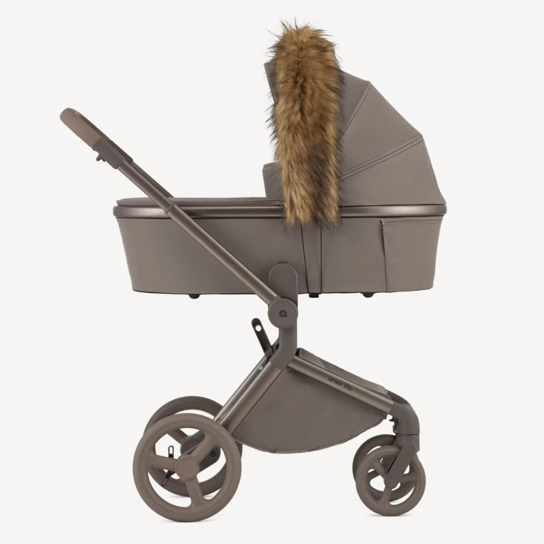Anex® Dodatek za voziček umetno krzno Fur Brown - Image 3