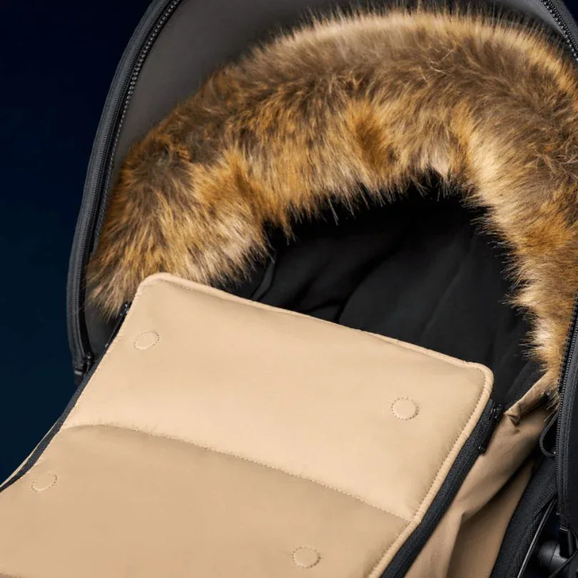 Anex® Footmuff for Buggy Stroller HUG 6+ Brown - Image 4