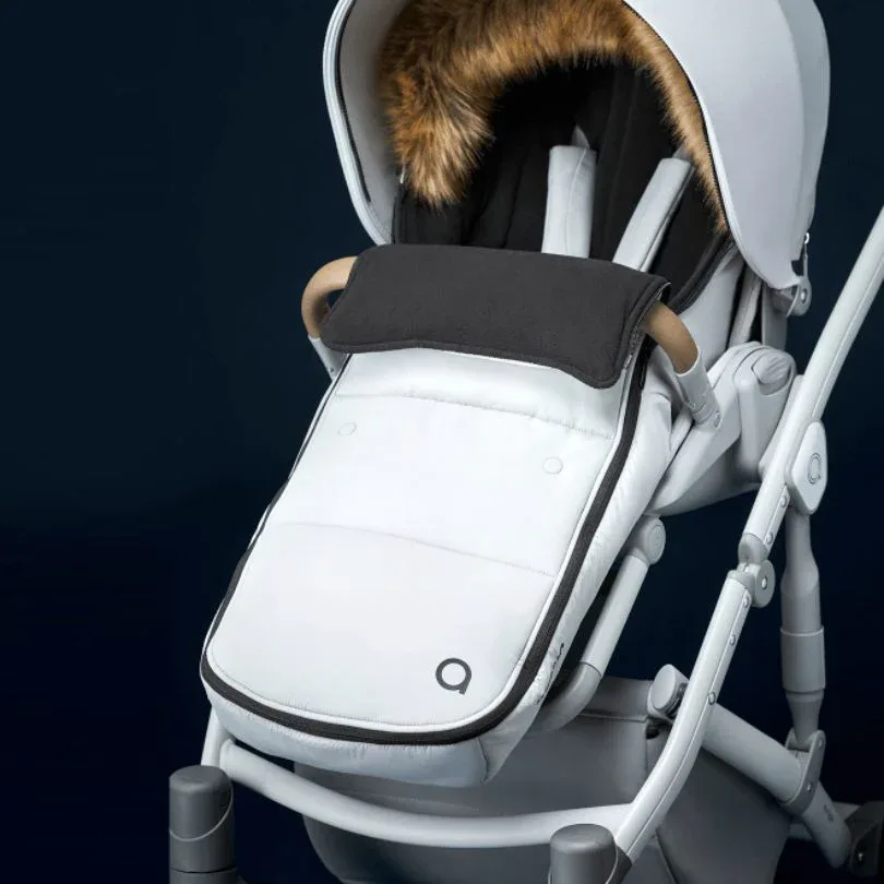 Anex® Footmuff for Buggy Stroller HUG 6+ Light Grey - Image 2