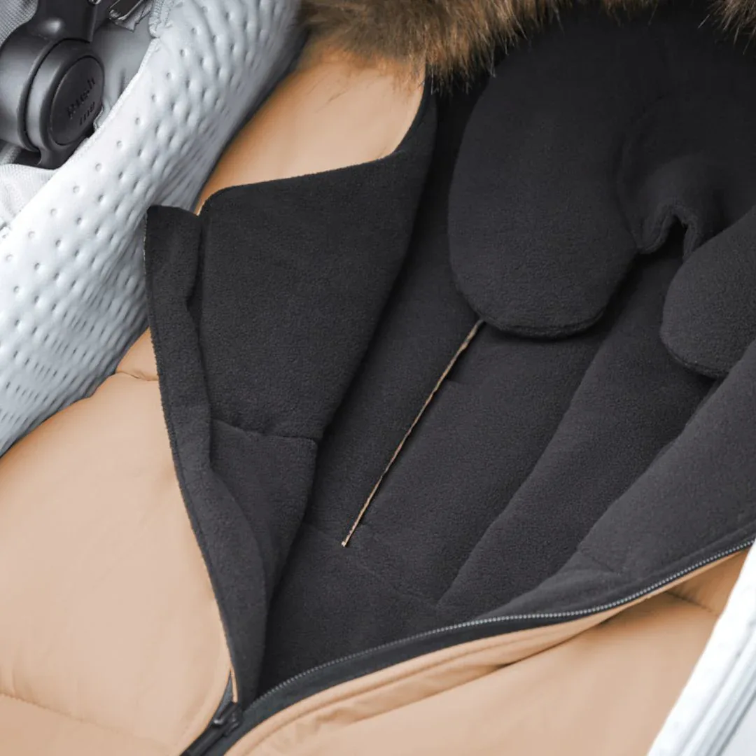 Anex® Footmuff for Buggy Stroller WOM 0+ Brown - Image 2