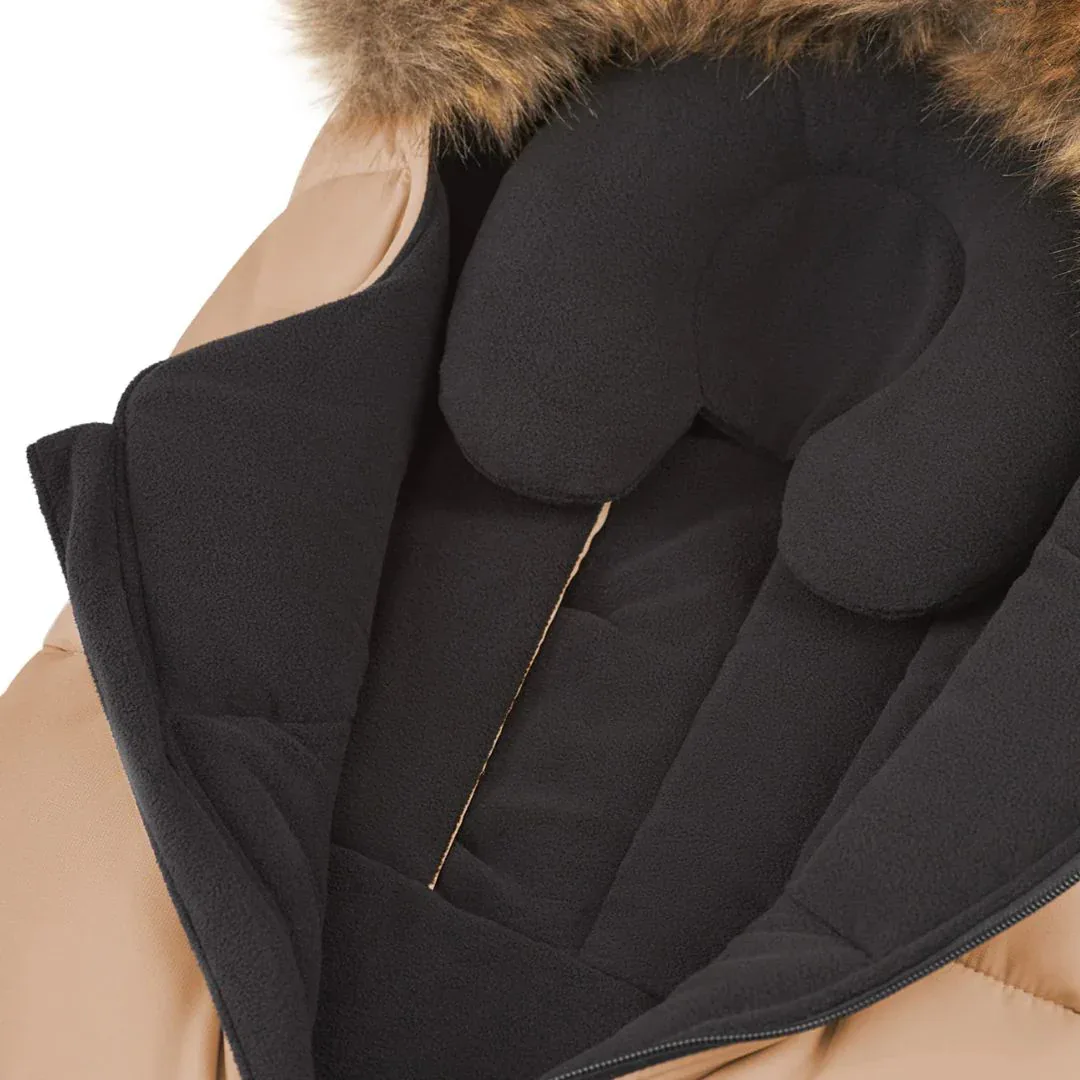 Anex® Footmuff for Buggy Stroller WOM 0+ Brown - Image 3