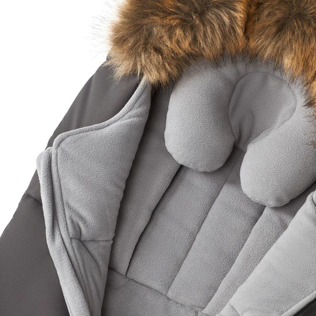 Anex® Footmuff for Buggy Stroller WOM 0+ Dark grey - Image 3