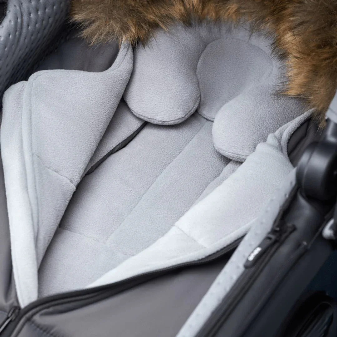 Anex® Footmuff for Buggy Stroller WOM 0+ Dark grey - Image 5
