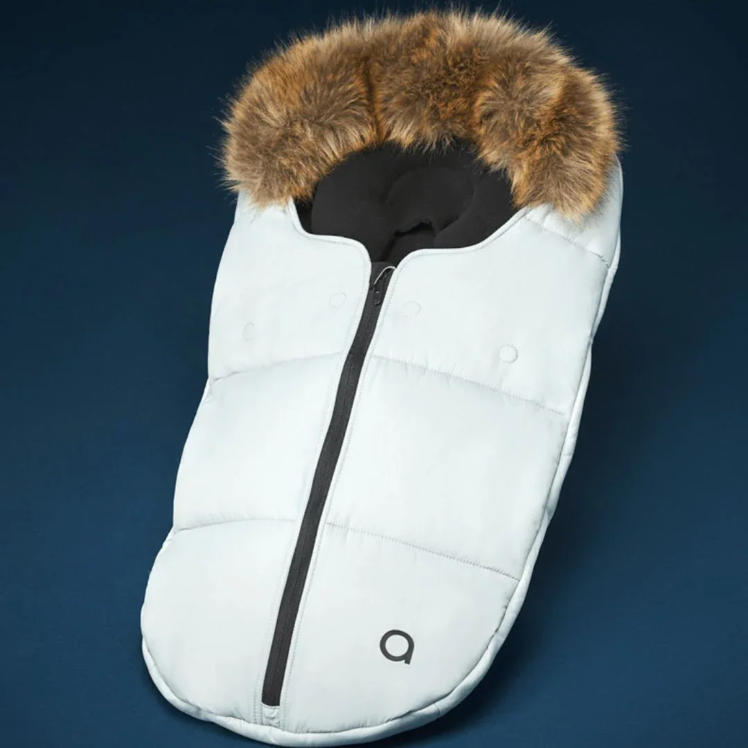 Anex® Footmuff for Buggy Stroller WOM 0+ Light grey - Image 5
