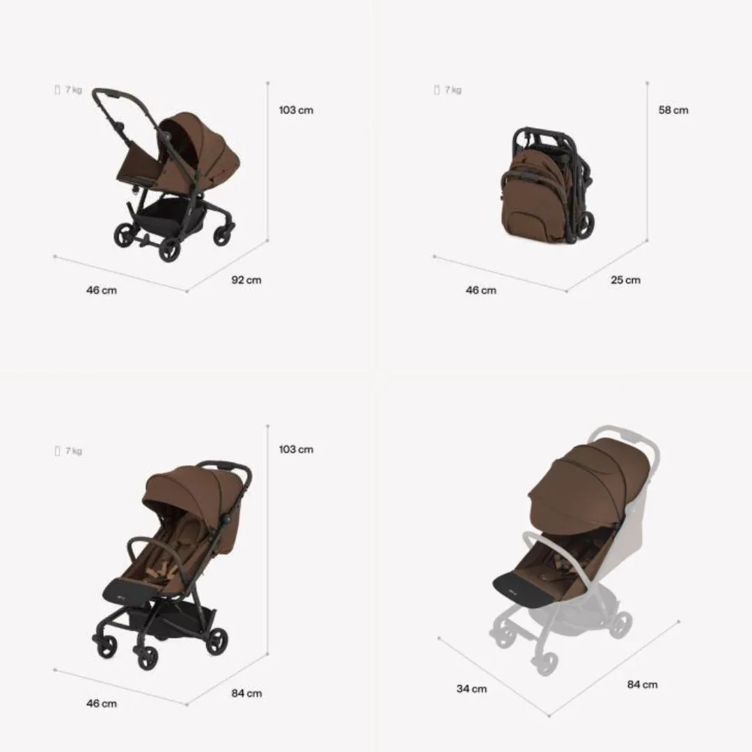 Anex® Stroller Air-Z Plus (0-22kg) Tillie - Image 3