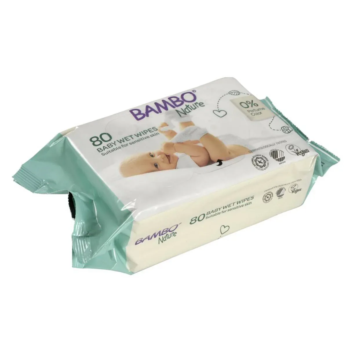 Bambo Nature® Baby Wet Wipes 80 pcs. - Image 2