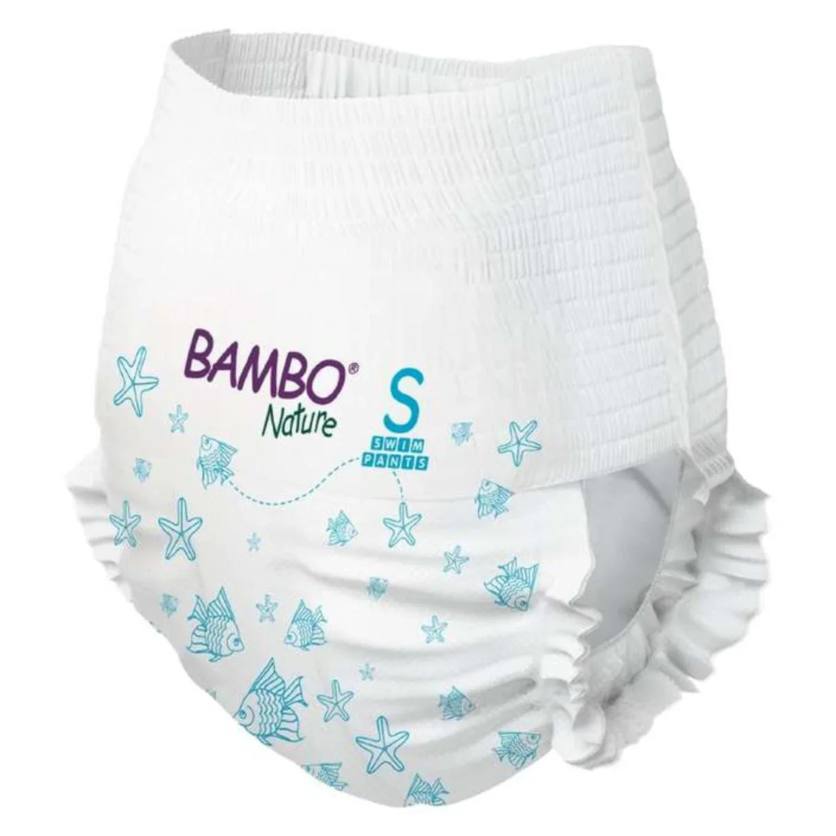 Bambo Nature® Swim pants Size S (7-12 kg) 12 pcs. - Image 3