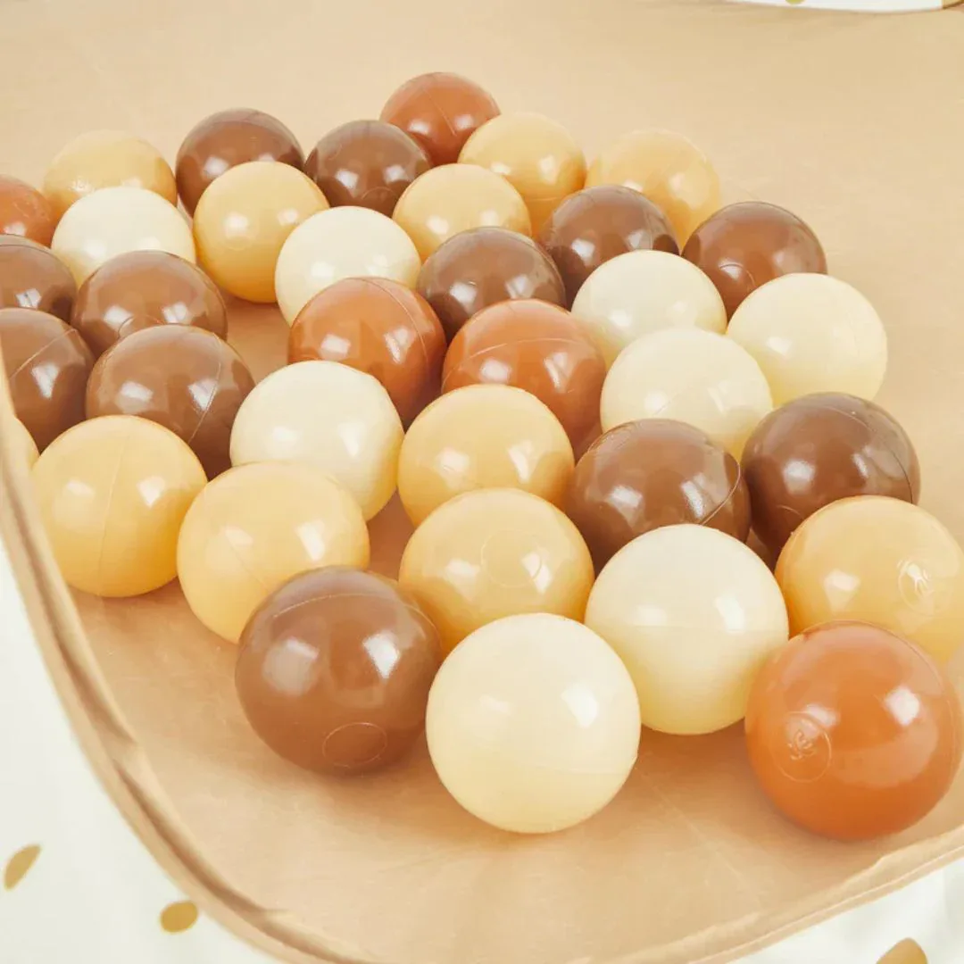 Bieco® Balls for ball pit Chocolate Bliss 100 pcs - Image 2