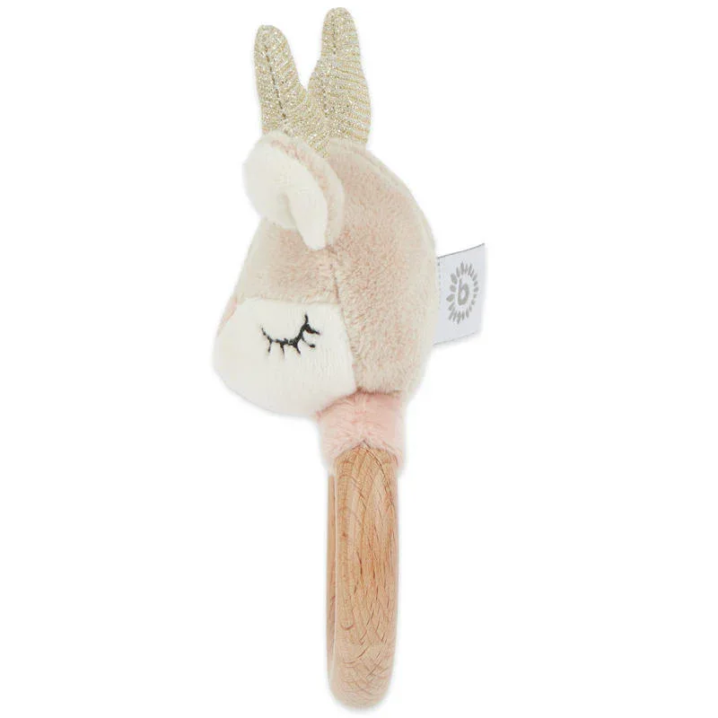 Bieco® Rattle Toy with teething ring Fawn - Image 11