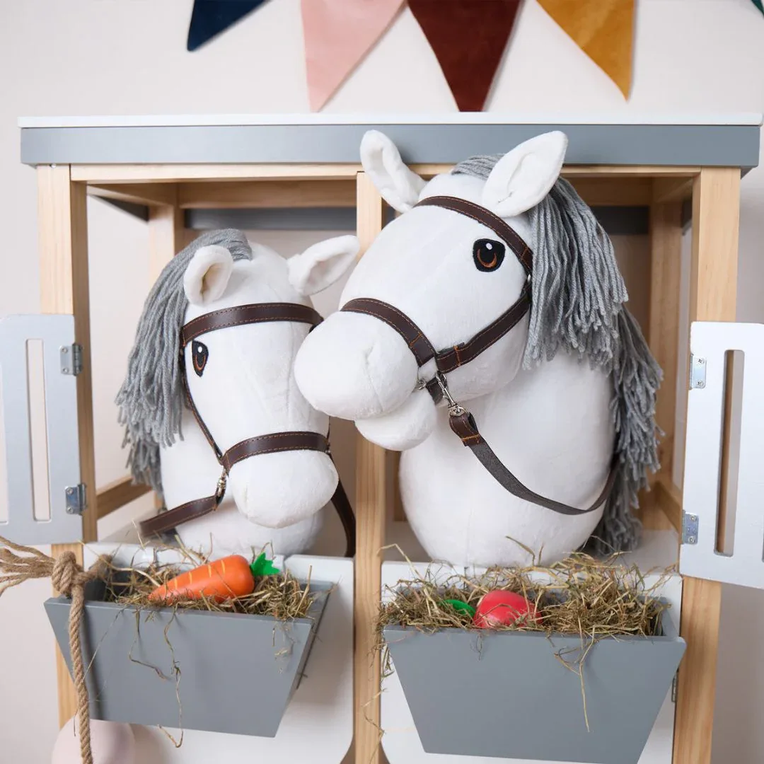 Bieco® Riding toy Horse White - Image 3