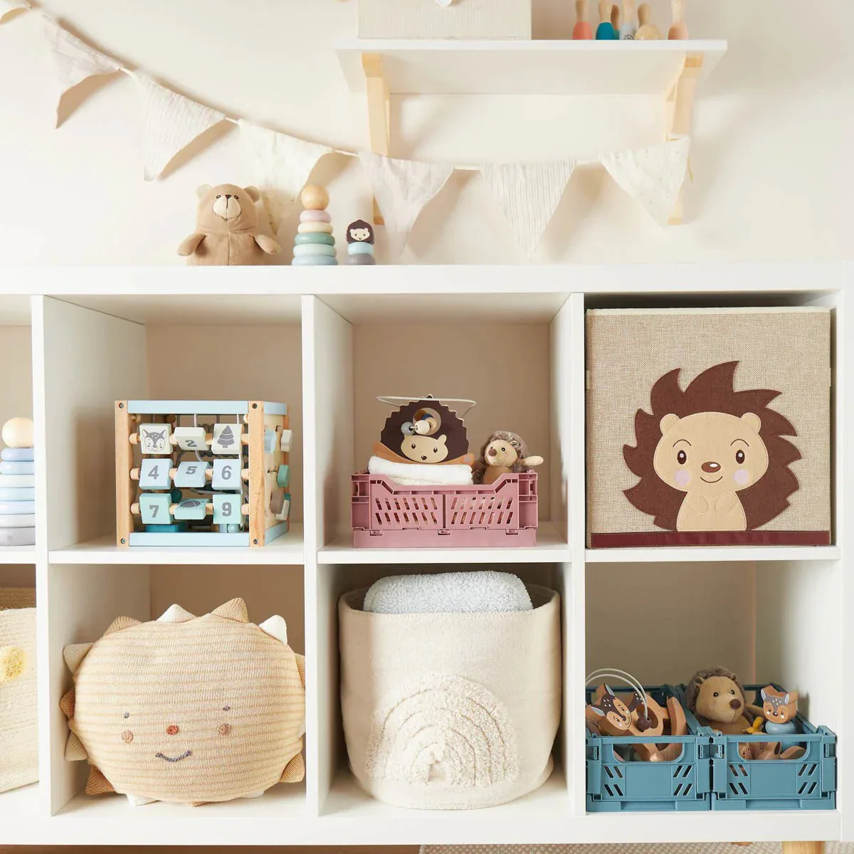 Bieco® Wooden Activity Cube Forest Animals - Image 3