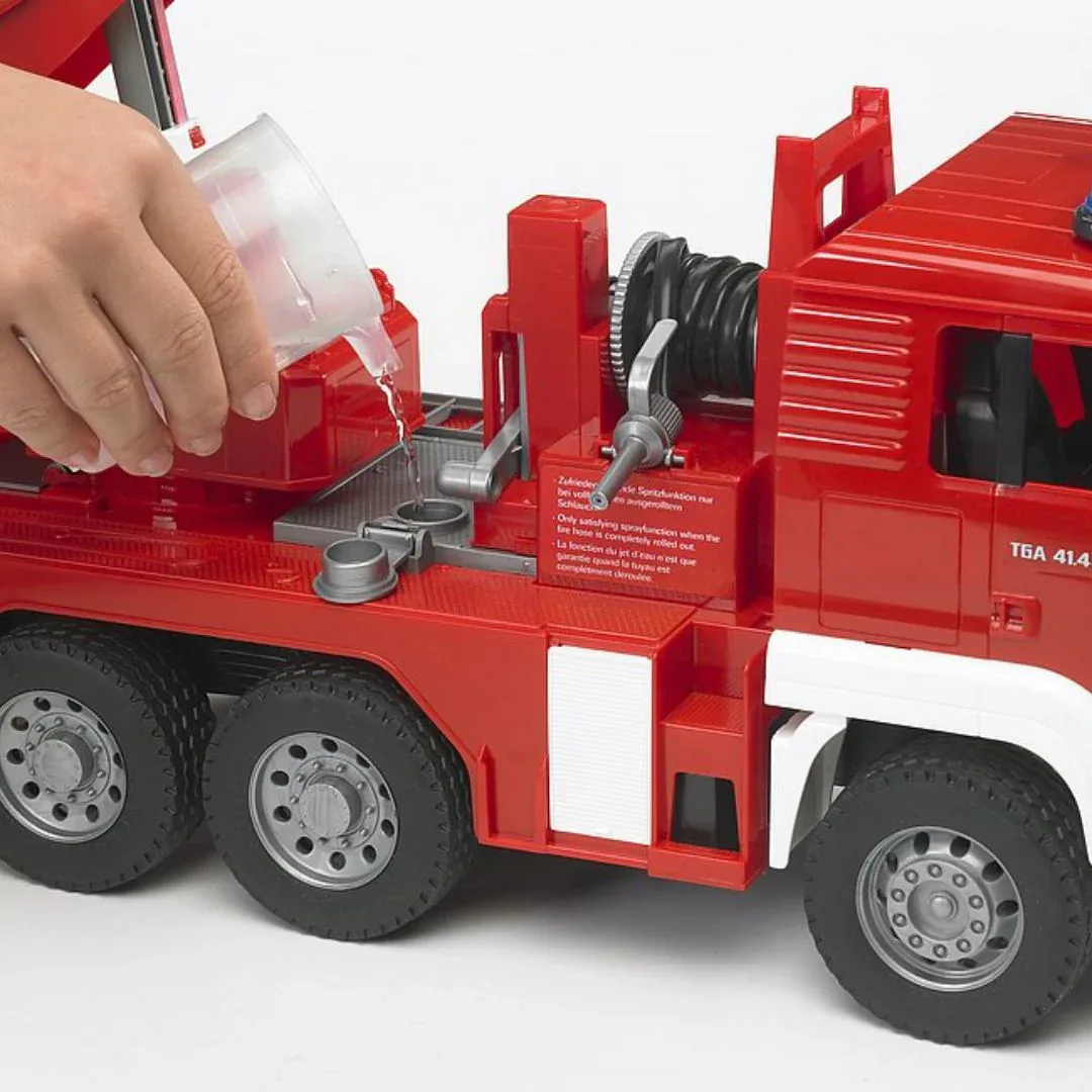 Bruder® Fire engine with selwing ladder MAN TGA - Image 5