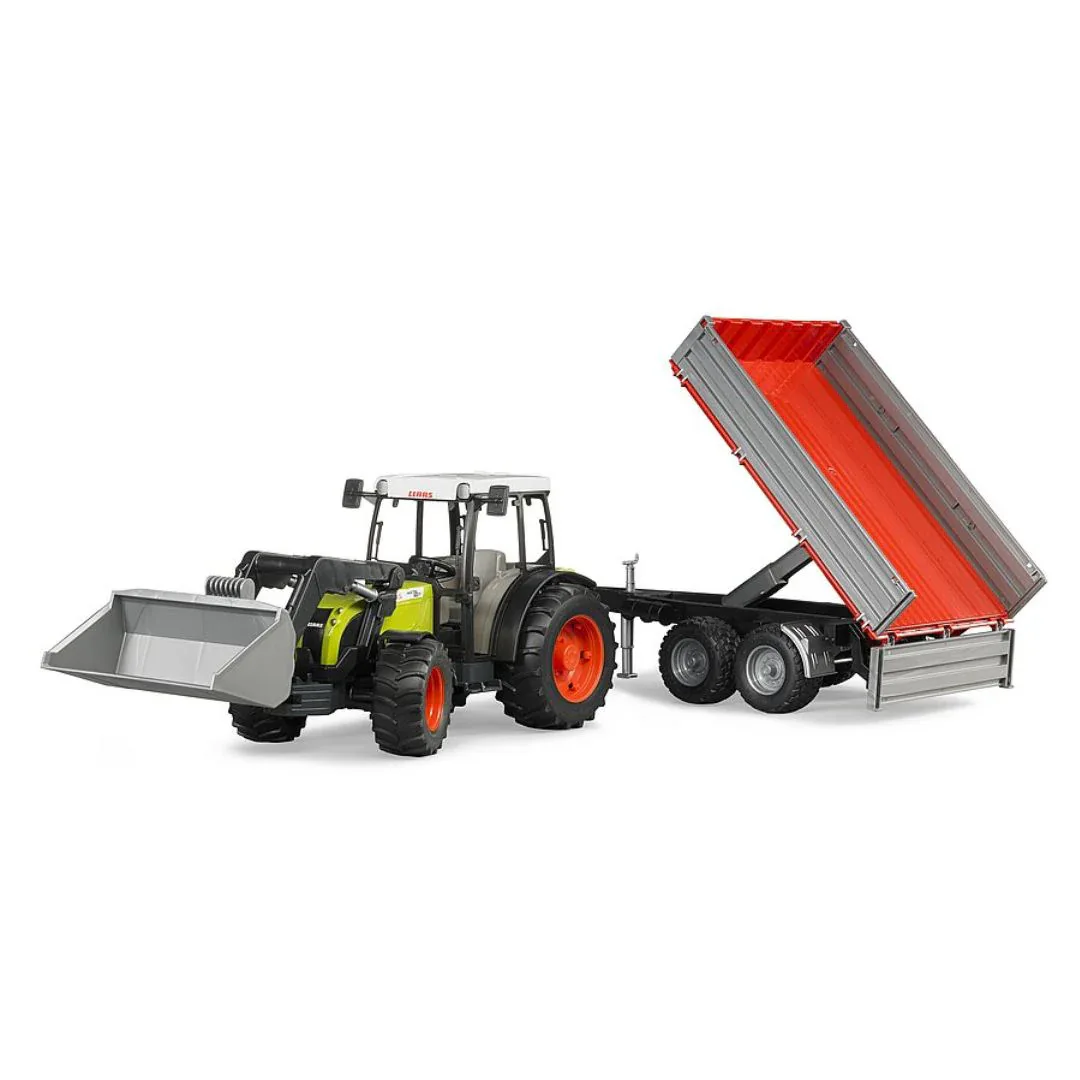 Bruder® Tractor with trailer Claas Nectis 267 F - Image 2