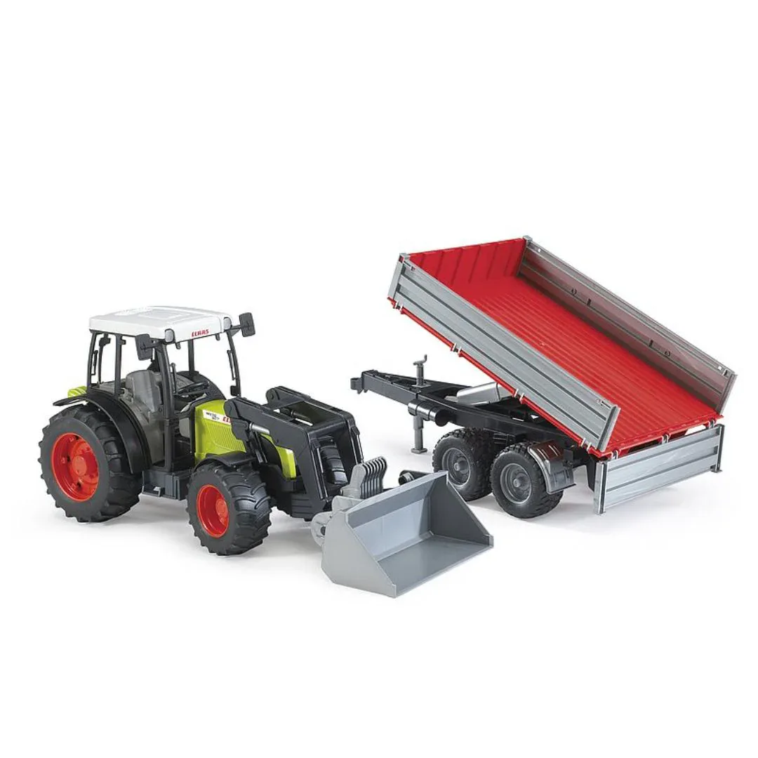 Bruder® Tractor with trailer Claas Nectis 267 F - Image 3