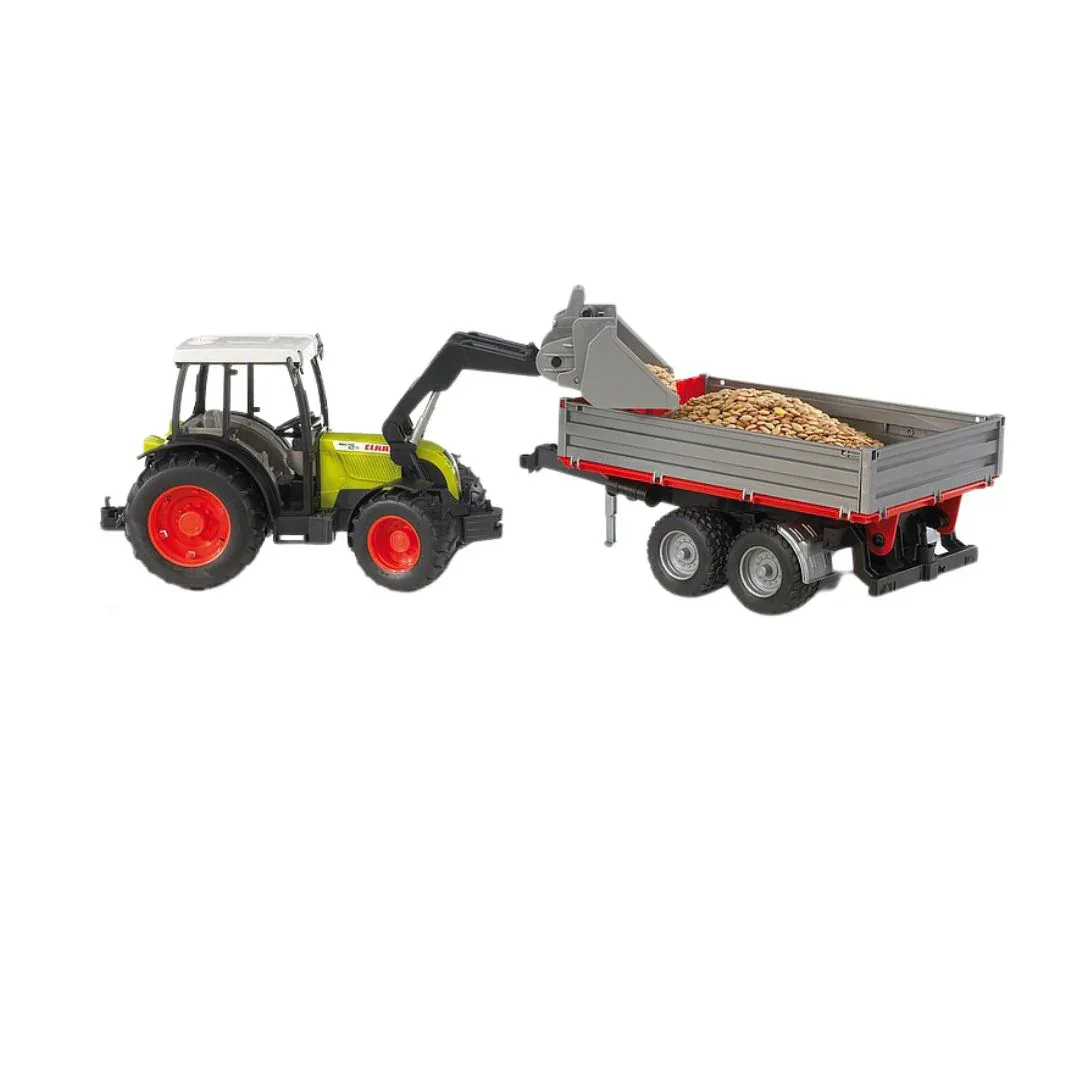 Bruder® Tractor with trailer Claas Nectis 267 F - Image 4
