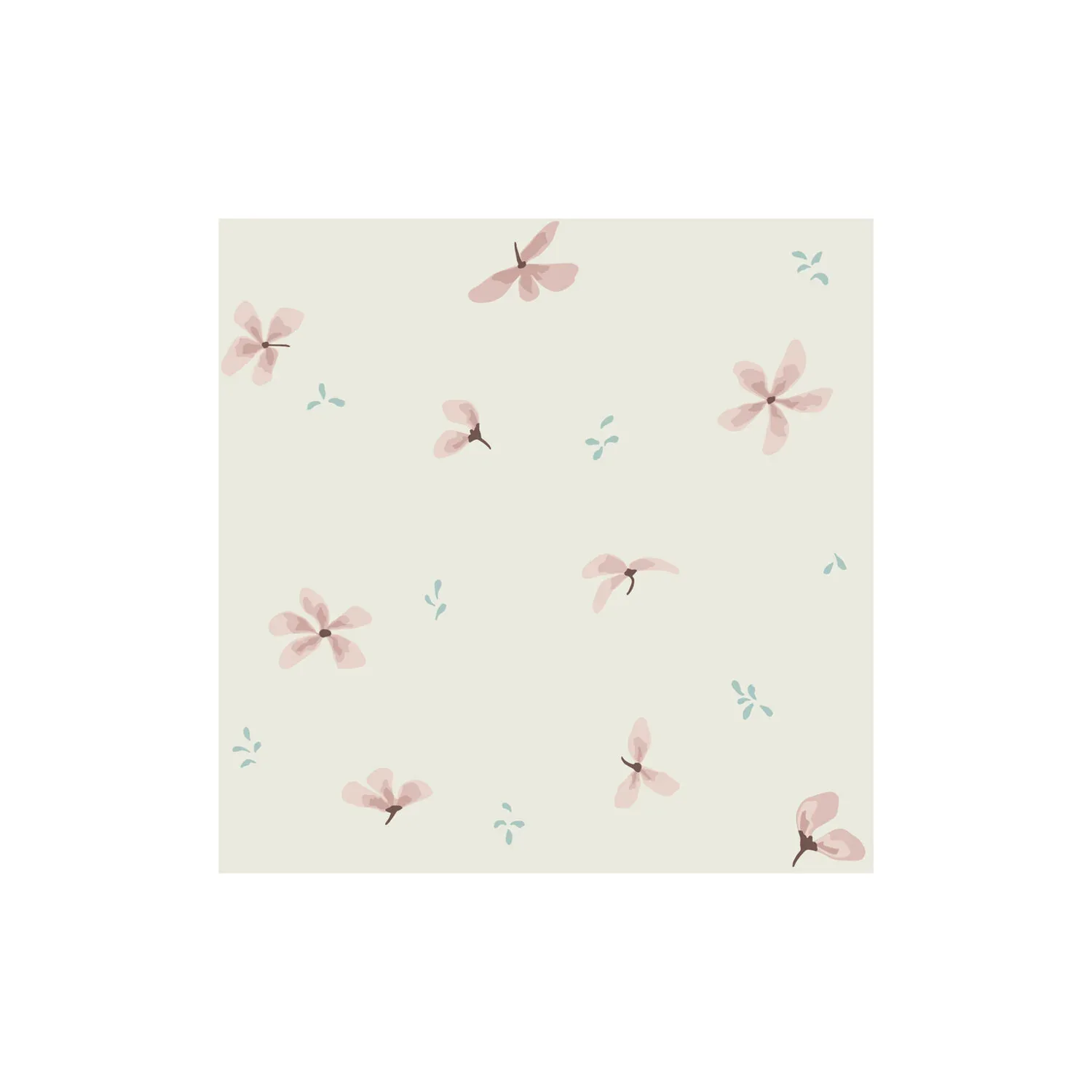 CamCam® Baby Bedding Set 70x100 Windflower Creme - Image 2