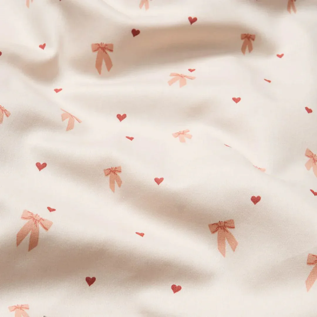 CamCam® Danish Junior Bedding GOTS Bows Junior 100x140, 45x40 - Image 2