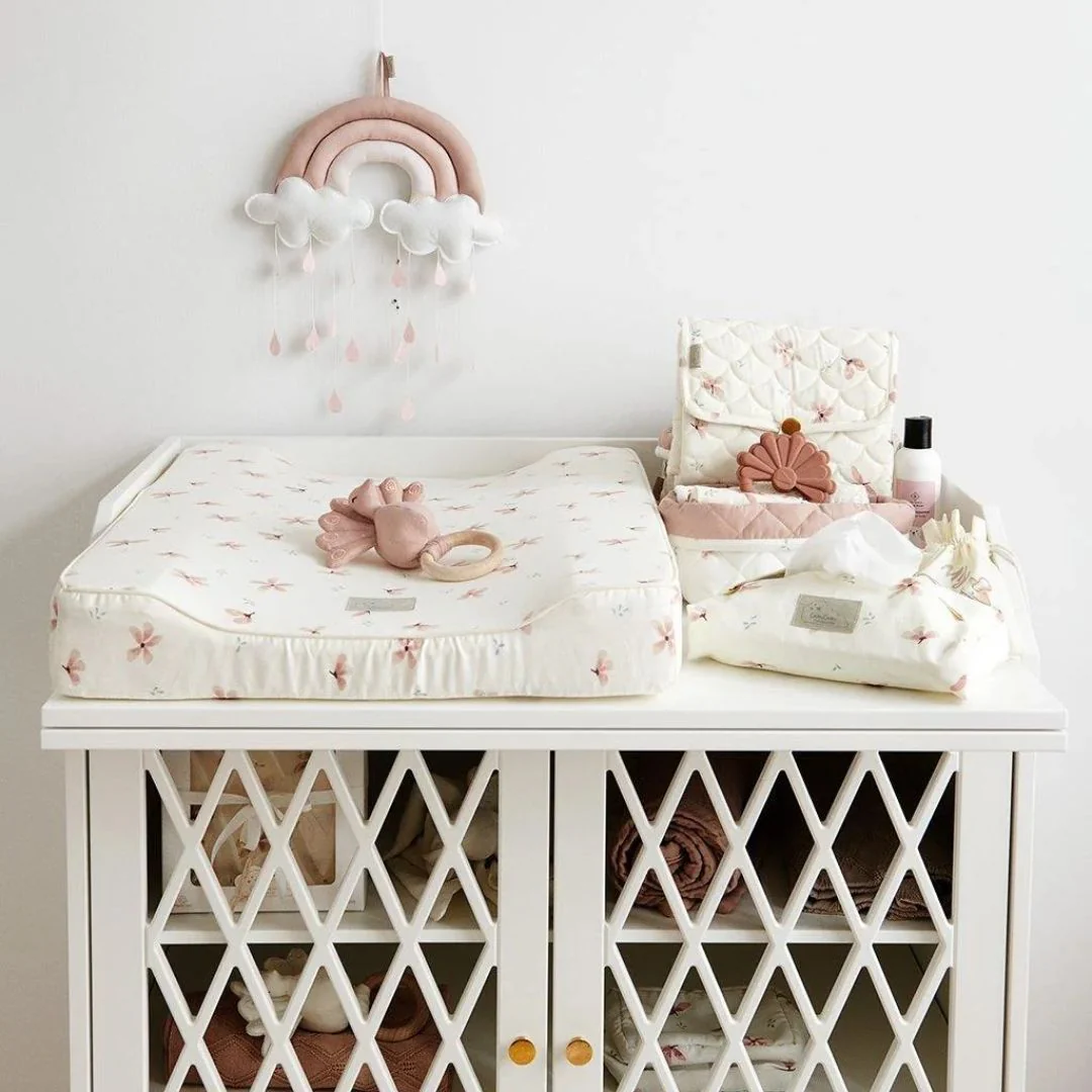 CamCam® Toaletna torbica za vlažilne robčke Windflower Creme - Image 3