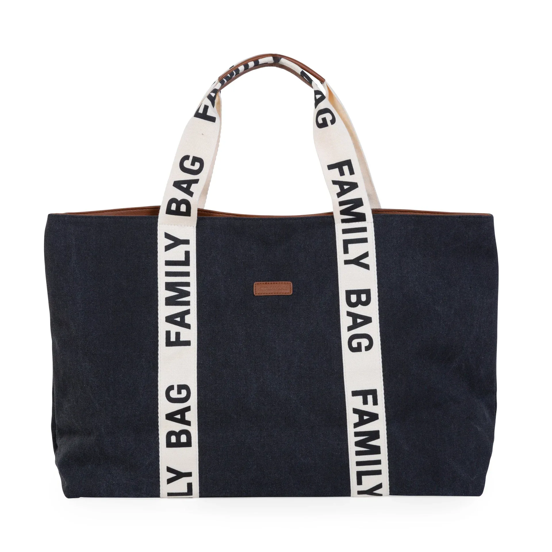 Childhome® Family Bag Nursery Bag Signature Canvas Black - Image 2