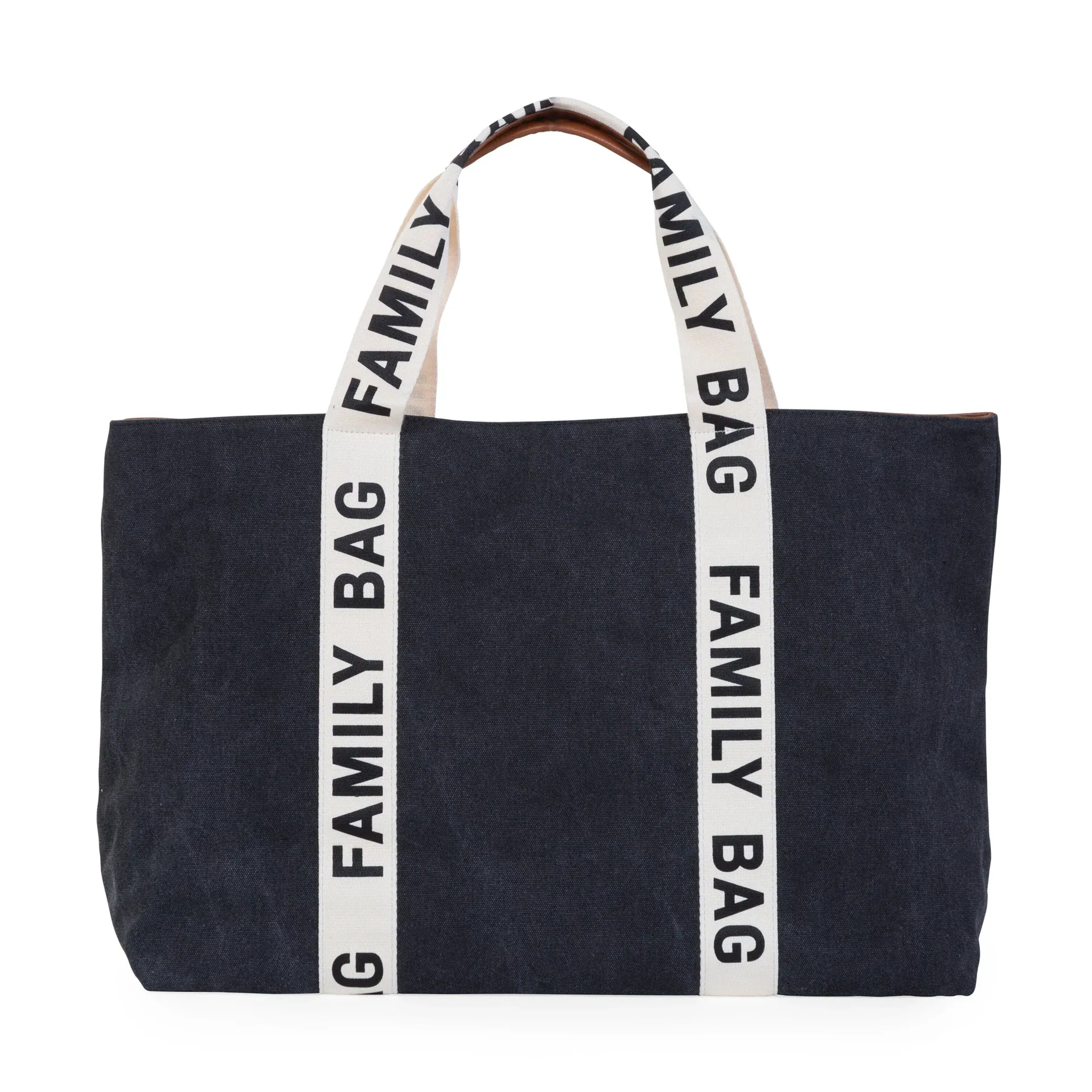 Childhome® Family Bag Nursery Bag Signature Canvas Black - Image 4