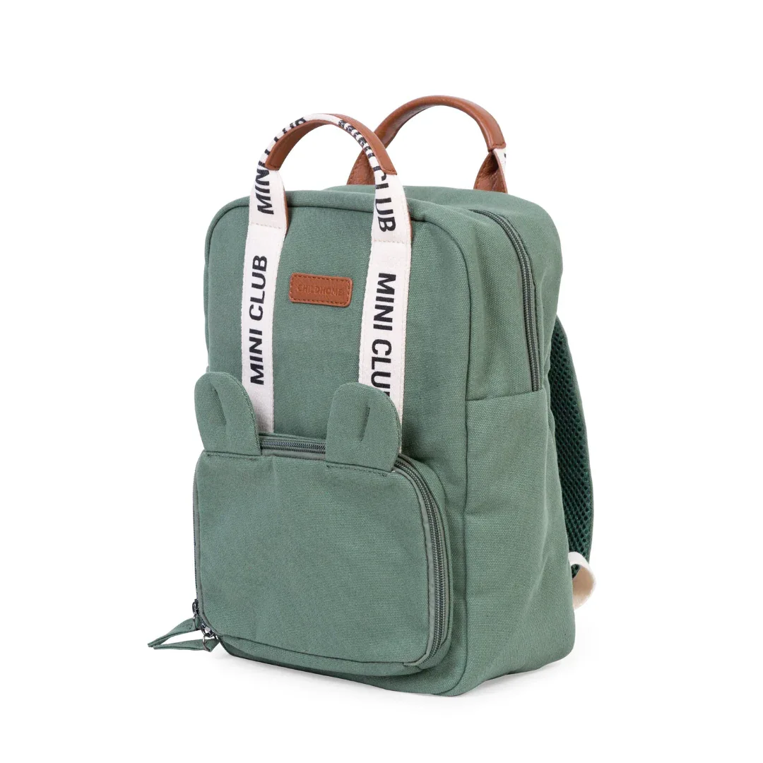 Childhome® Mini Club Kids Backpack Signature Green - Image 3