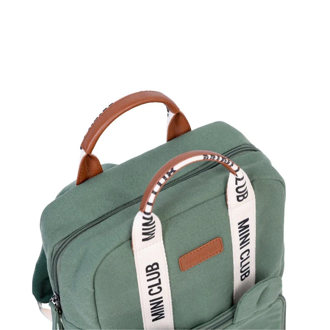 Childhome® Mini Club Kids Backpack Signature Green - Image 5