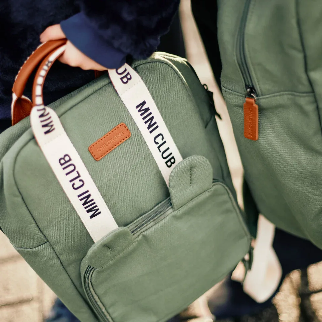 Childhome® Mini Club Kids Backpack Signature Green - Image 6