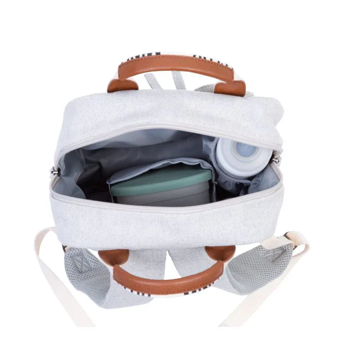 Childhome® Mini Club Kids Backpack Signature Off White - Image 2
