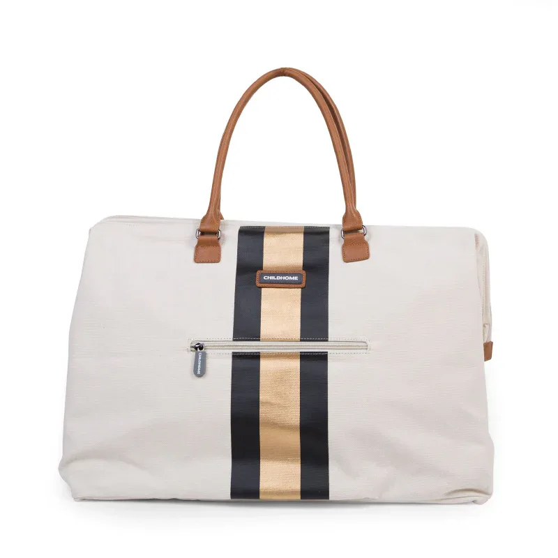 Childhome® Mommy Bag Canvas Black/Gold - Image 4