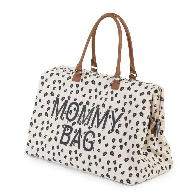 Childhome® Mommy Bag Big Canvas Leopard - Image 10