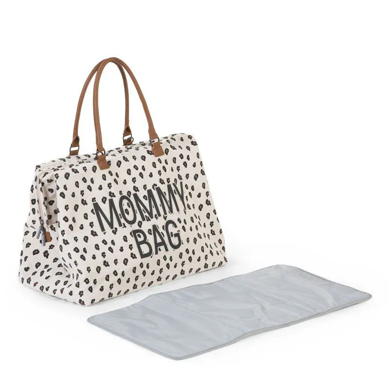 Childhome® Mommy Bag Big Canvas Leopard - Image 4