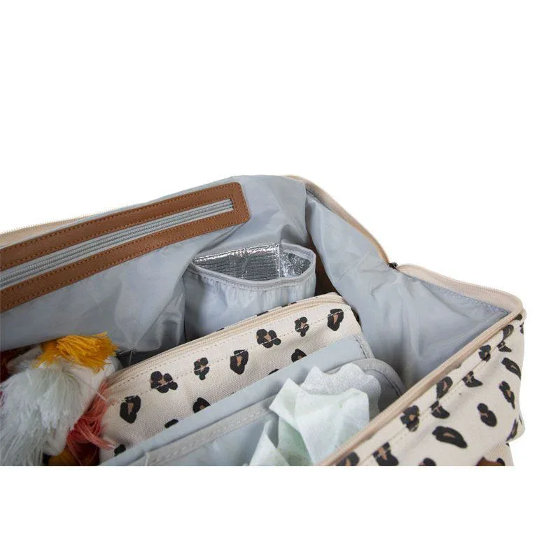 Childhome® Mommy Bag Big Canvas Leopard - Image 6