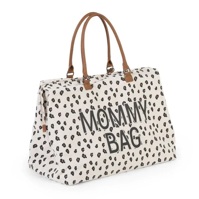 Childhome® Mommy Bag Big Canvas Leopard - Image 9