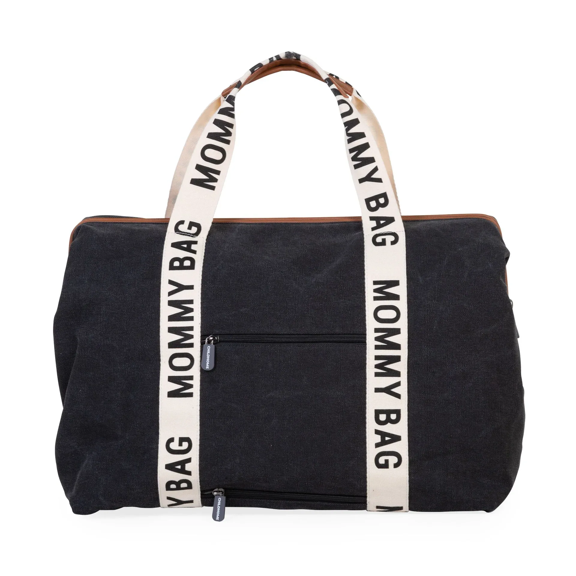 Childhome® Mommy Bag Nursery Bag Signature Canvas Black - Image 10