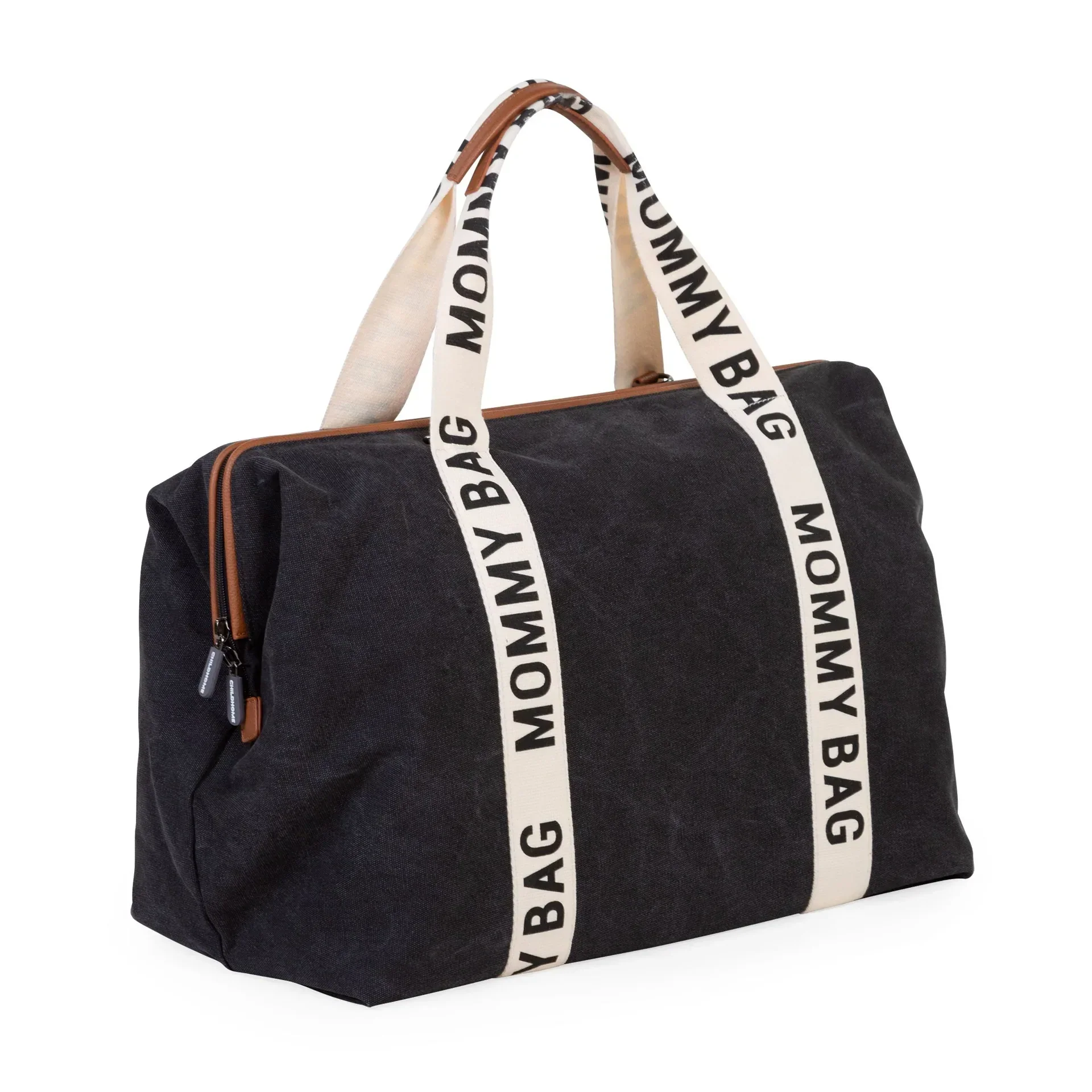 Childhome® Mommy Bag Nursery Bag Signature Canvas Black - Image 8