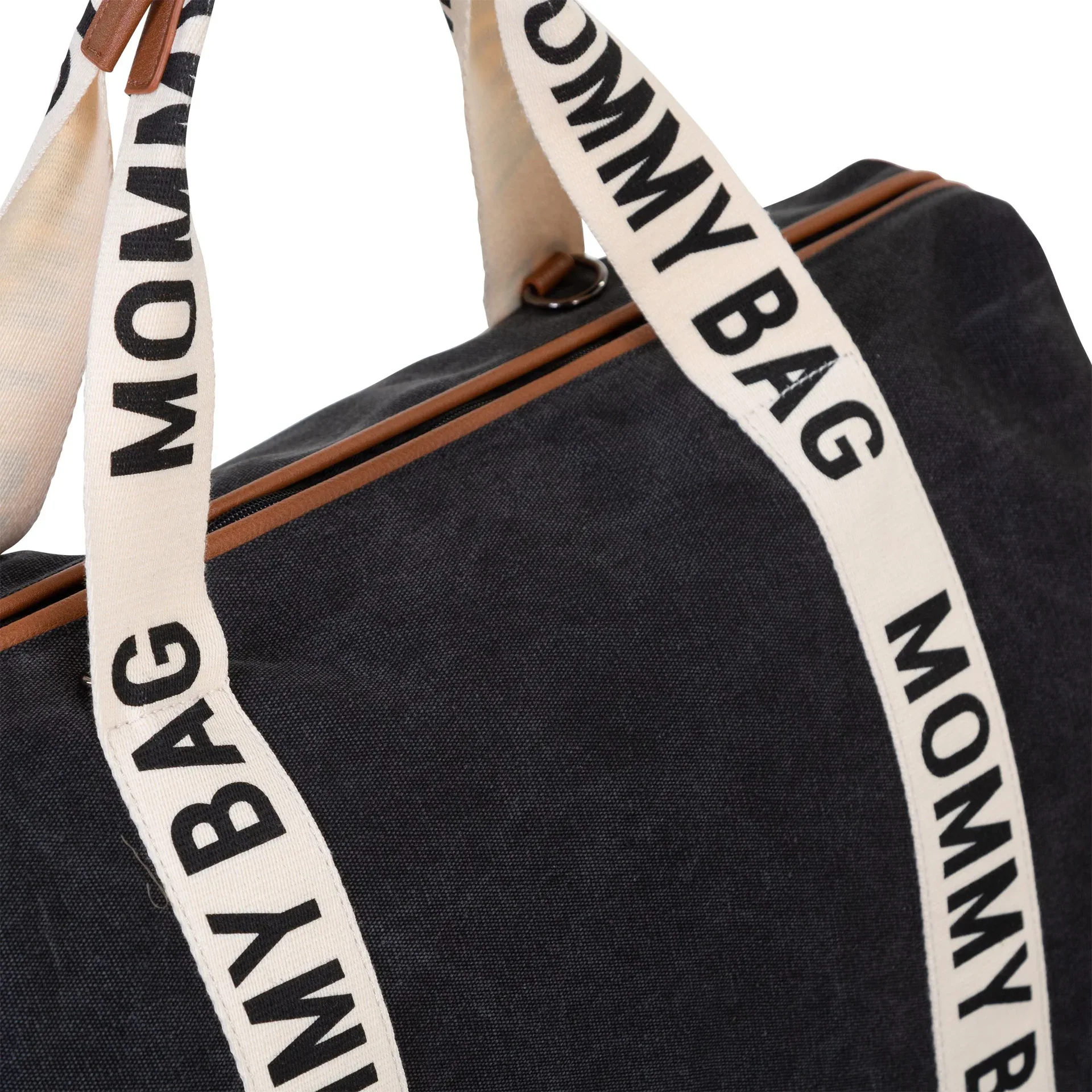 Childhome® Mommy Bag Nursery Bag Signature Canvas Black - Image 9