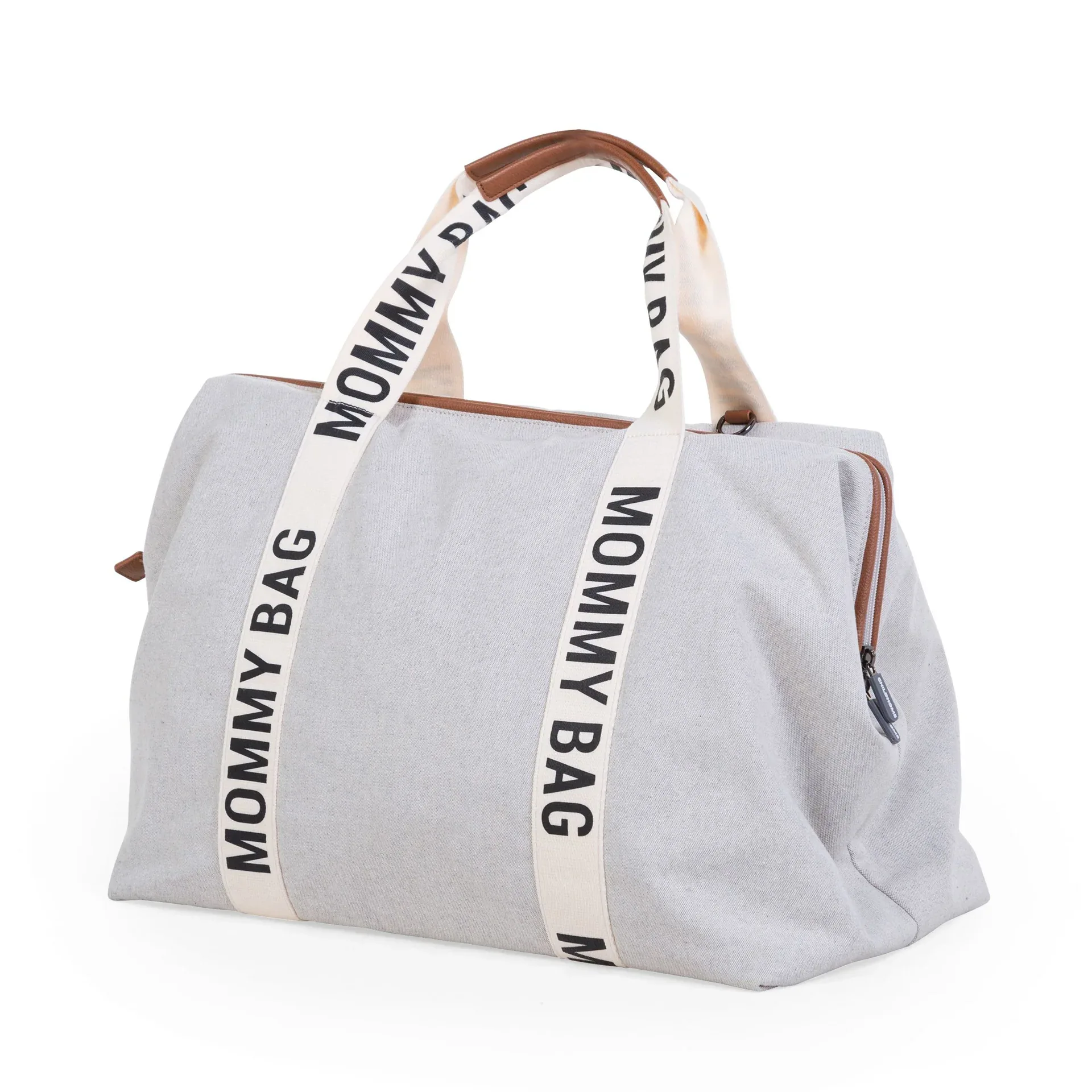 Childhome® Mommy Bag Nursery Bag Signature Canvas Off White - Image 10