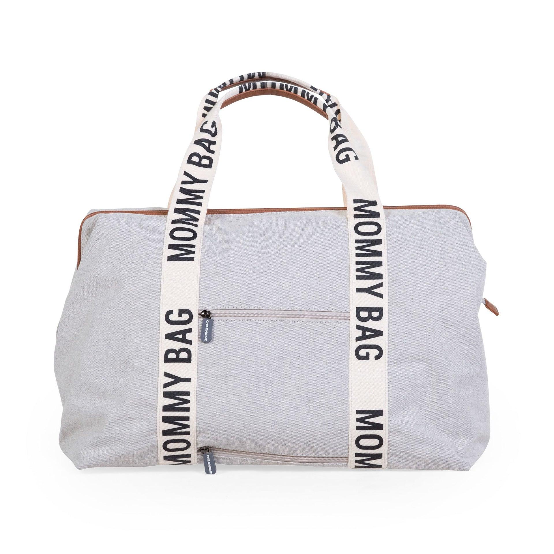 Childhome® Mommy Bag Nursery Bag Signature Canvas Off White - Image 11