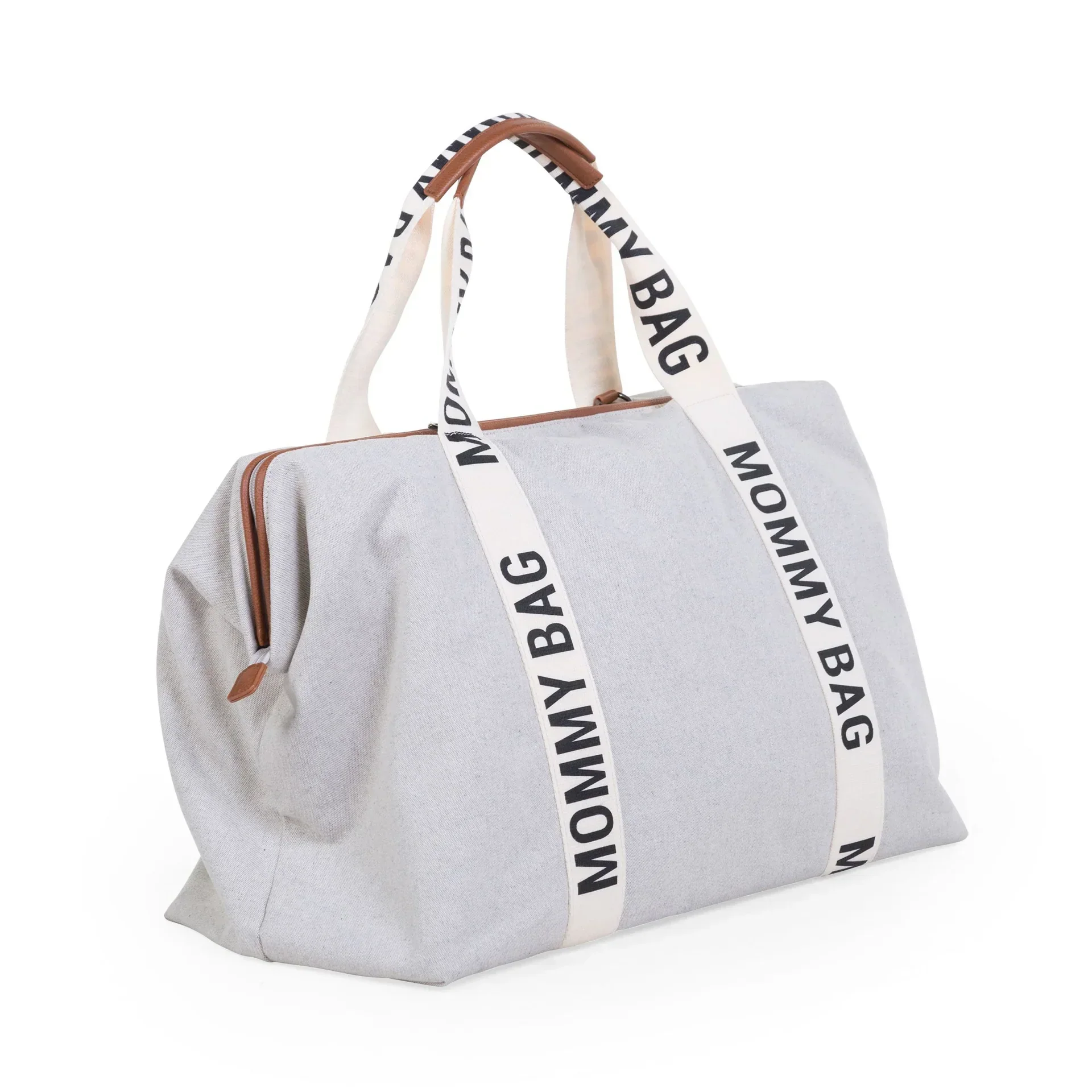 Childhome® Mommy Bag Nursery Bag Signature Canvas Off White - Image 8