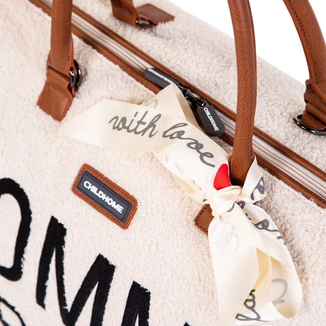 Childhome® Mommy Bag Teddy Off White - Image 6