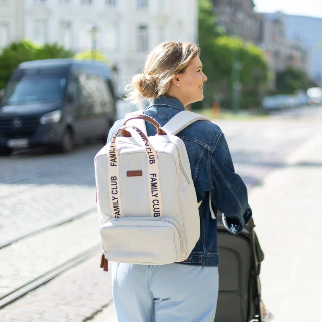 Childhome® Nursery Backpack Family Club Off White - Image 9