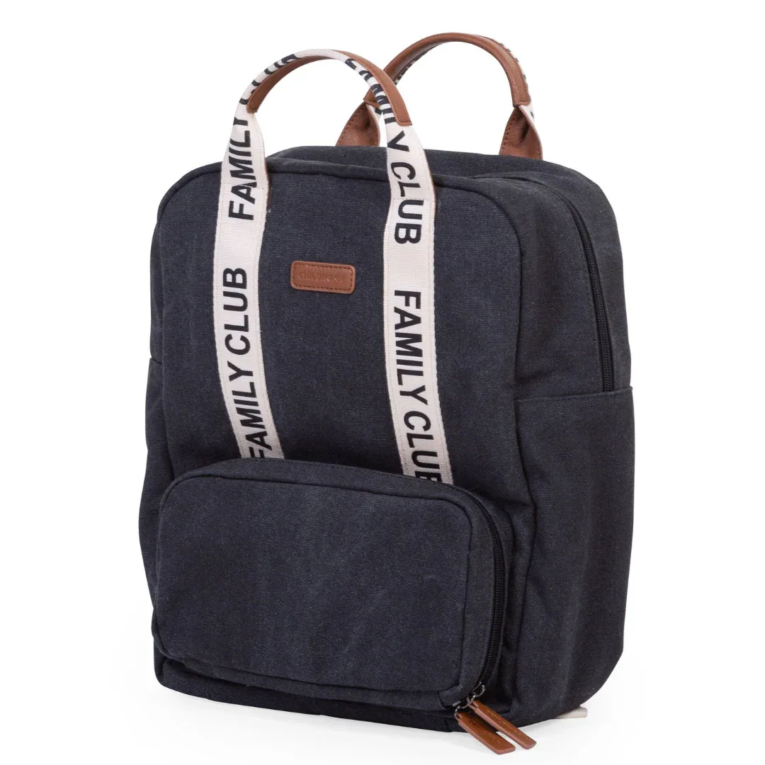 Childhome® Nursery Backpack Family Club Signature Black - Image 3