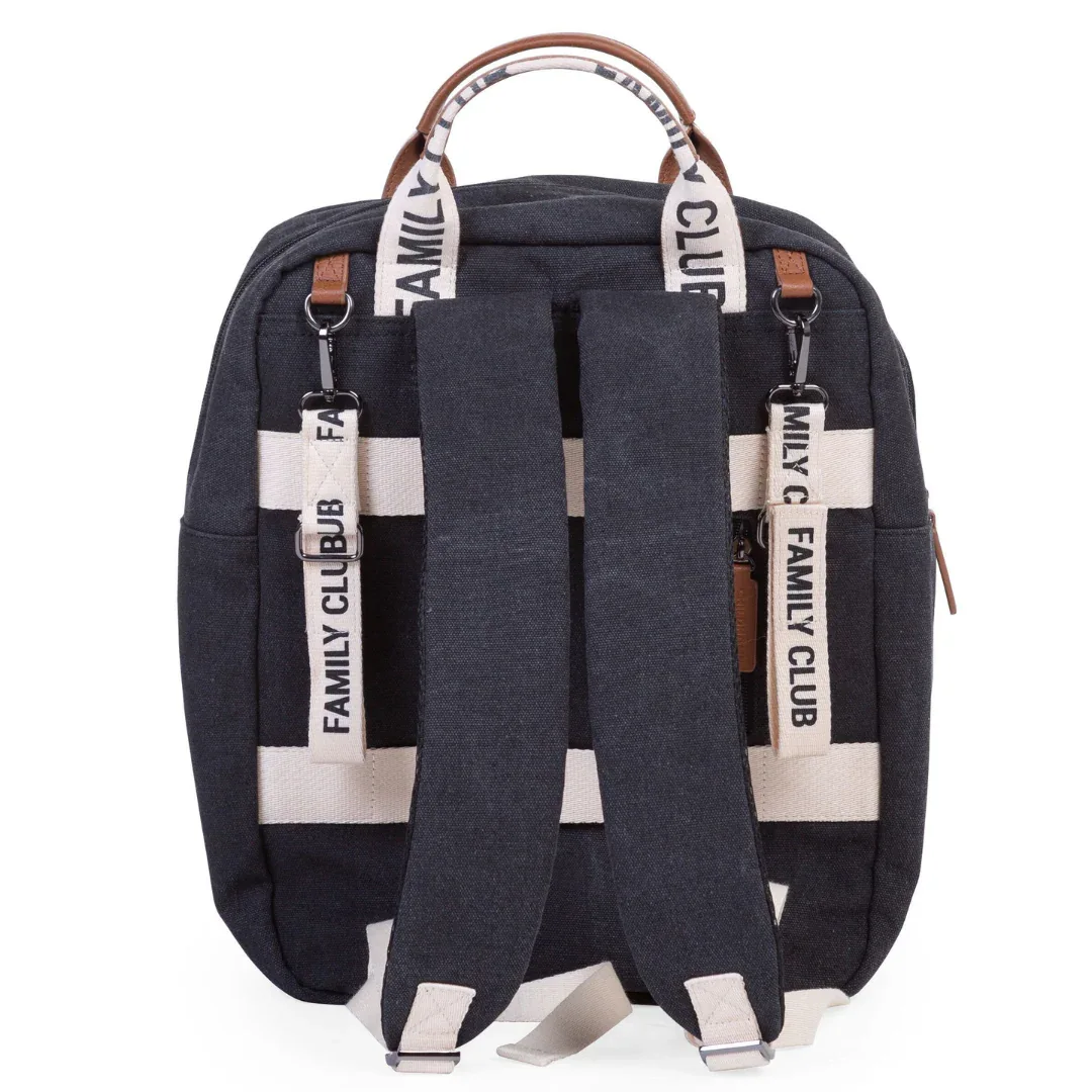 Childhome® Nursery Backpack Family Club Signature Black - Image 6
