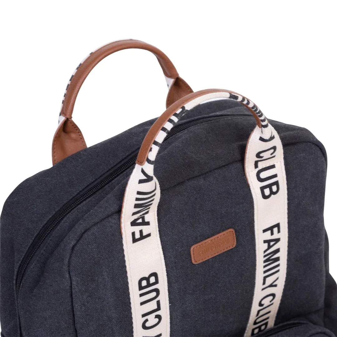 Childhome® Nursery Backpack Family Club Signature Black - Image 7